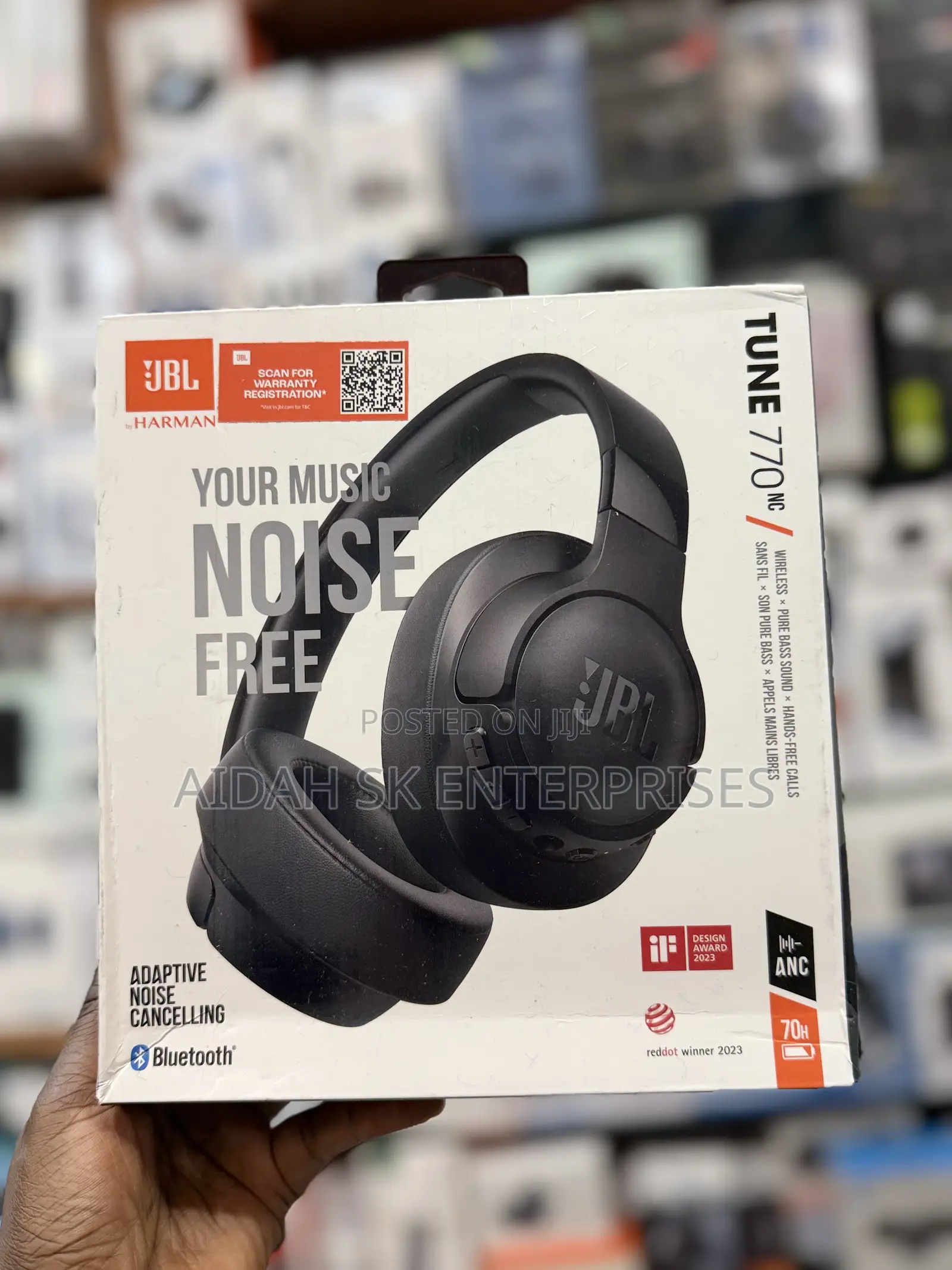 JBL Tune 770nc Black