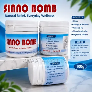 Sinno Bomb Herbal Powder – Natural Sinus Respiratory Support (100g)