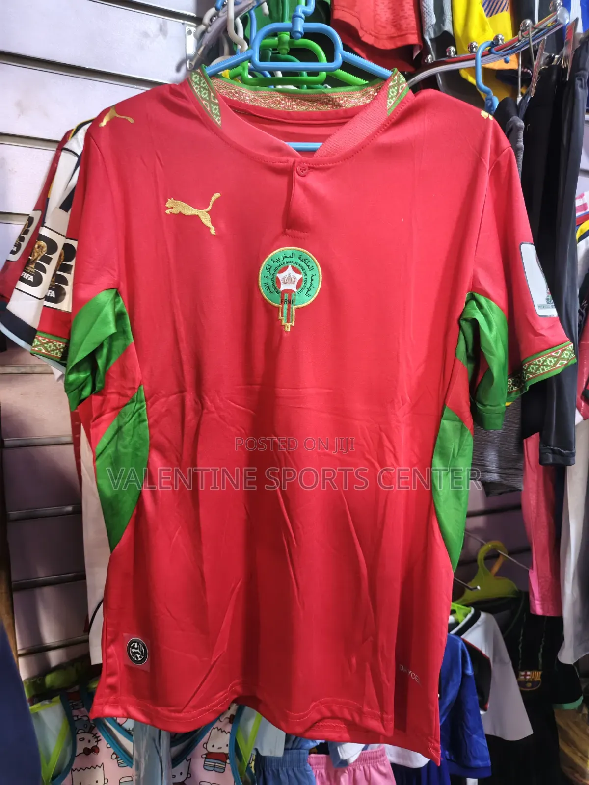 Morocco Jersey Original Material