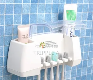 Plastic Toothpaste Toothbrush Holder