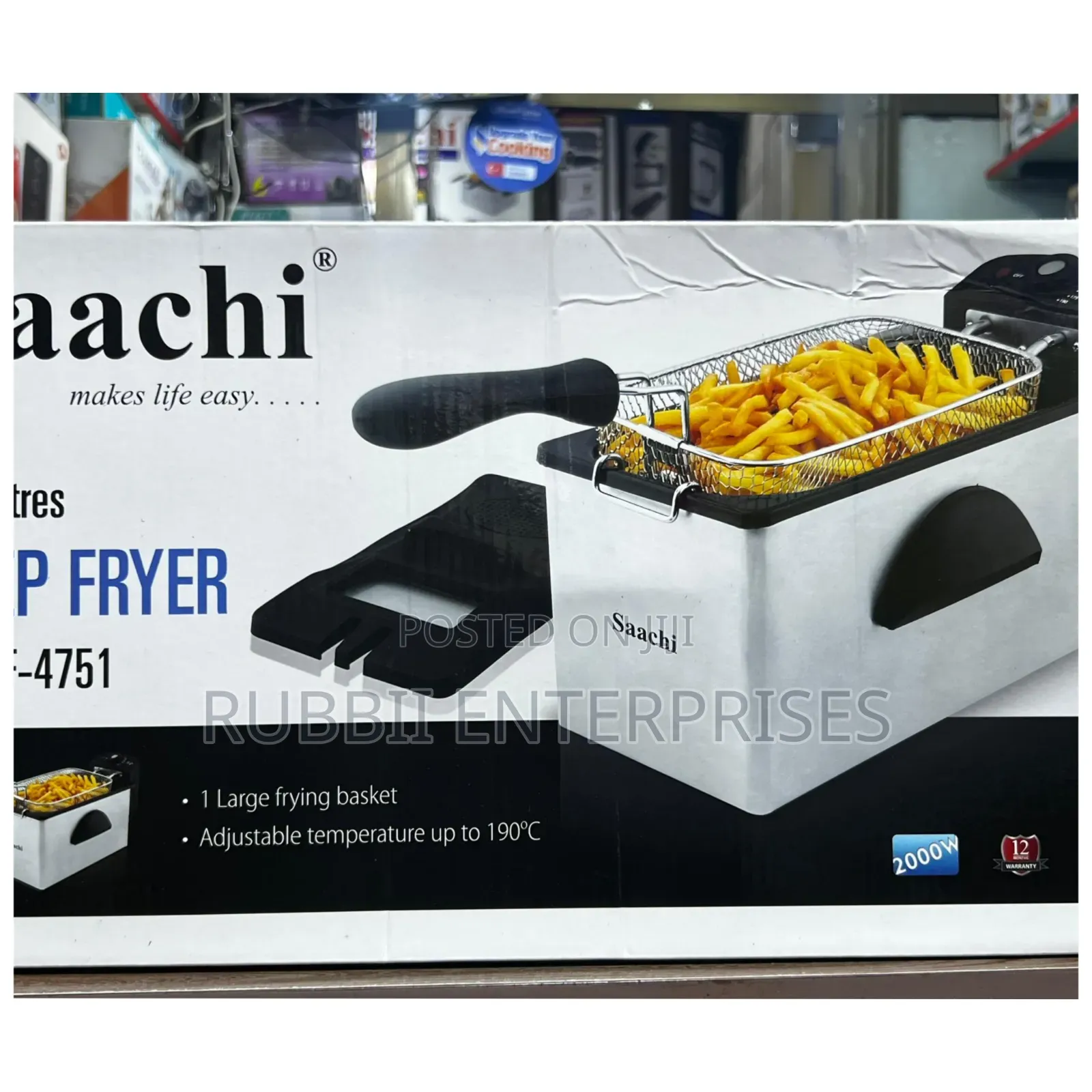 Saachi Deep Fryer 3l