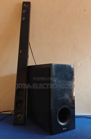 Lg Soundbar 300w With Bass (Modified to Wired Subwoofer) – Clean Sound