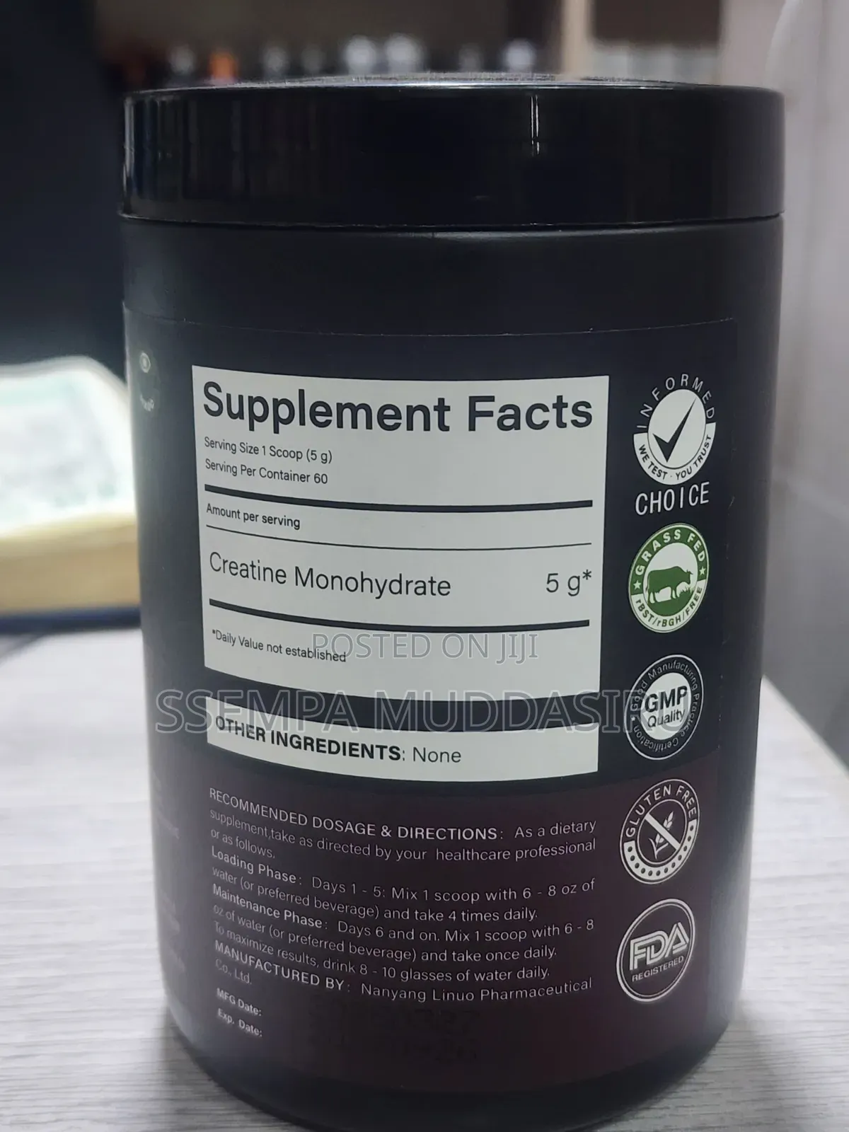 Cenvy Micronised Creatine Powder, 300g Dietry Supplement