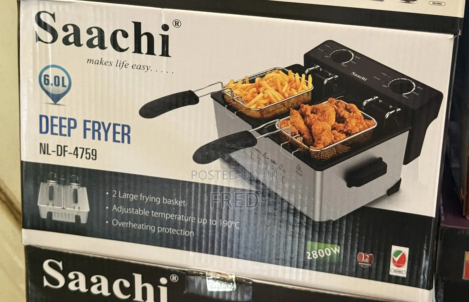 Saachi Nl-Df-4759 Deep Fryer