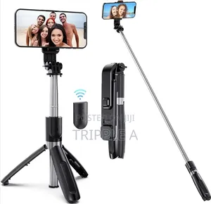High Quality 4 in 1 Bluetooth Wireless Selfie Stick