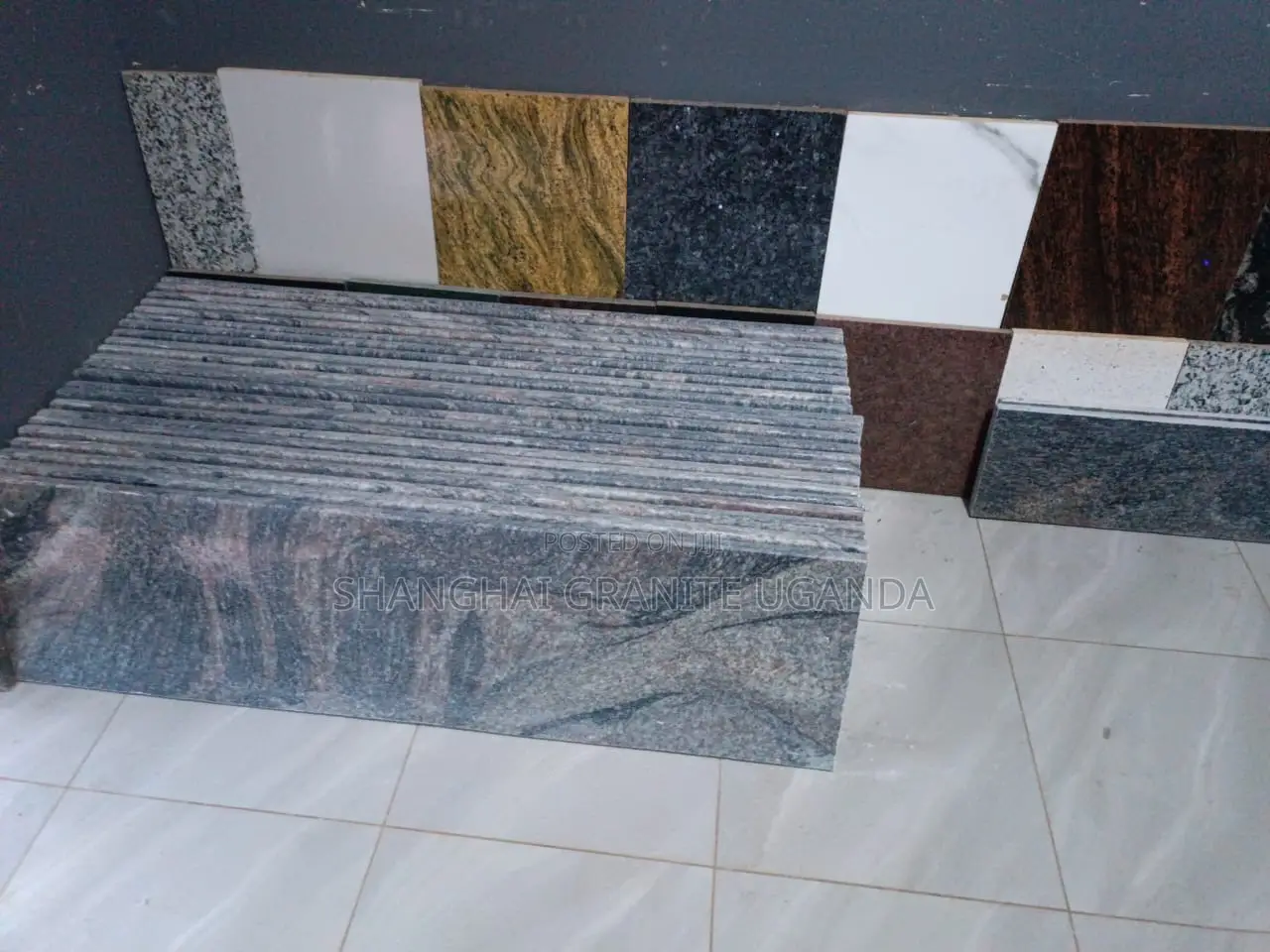 Wavy Grey Staircase Slabs