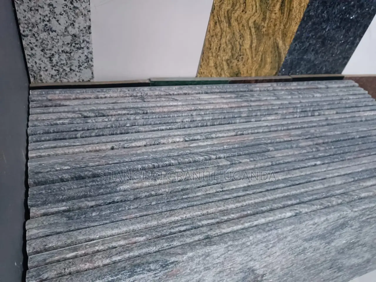 Wavy Grey Staircase Slabs