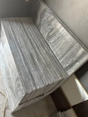 Wavy Grey Staircase Slabs
