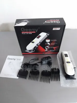 Geemy Professional Hair Clipper – Precision Cordless Grooming Machine
