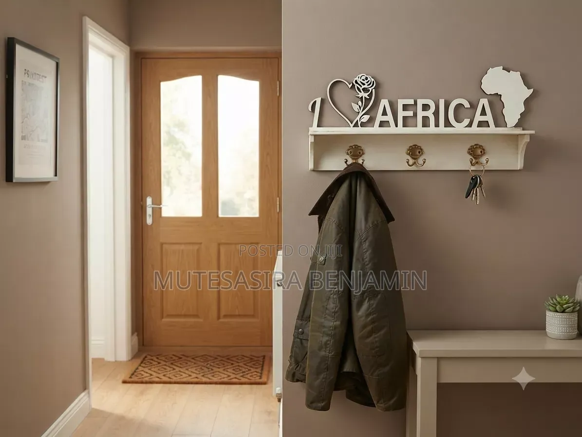 Wall Jacket Holder Decor Art