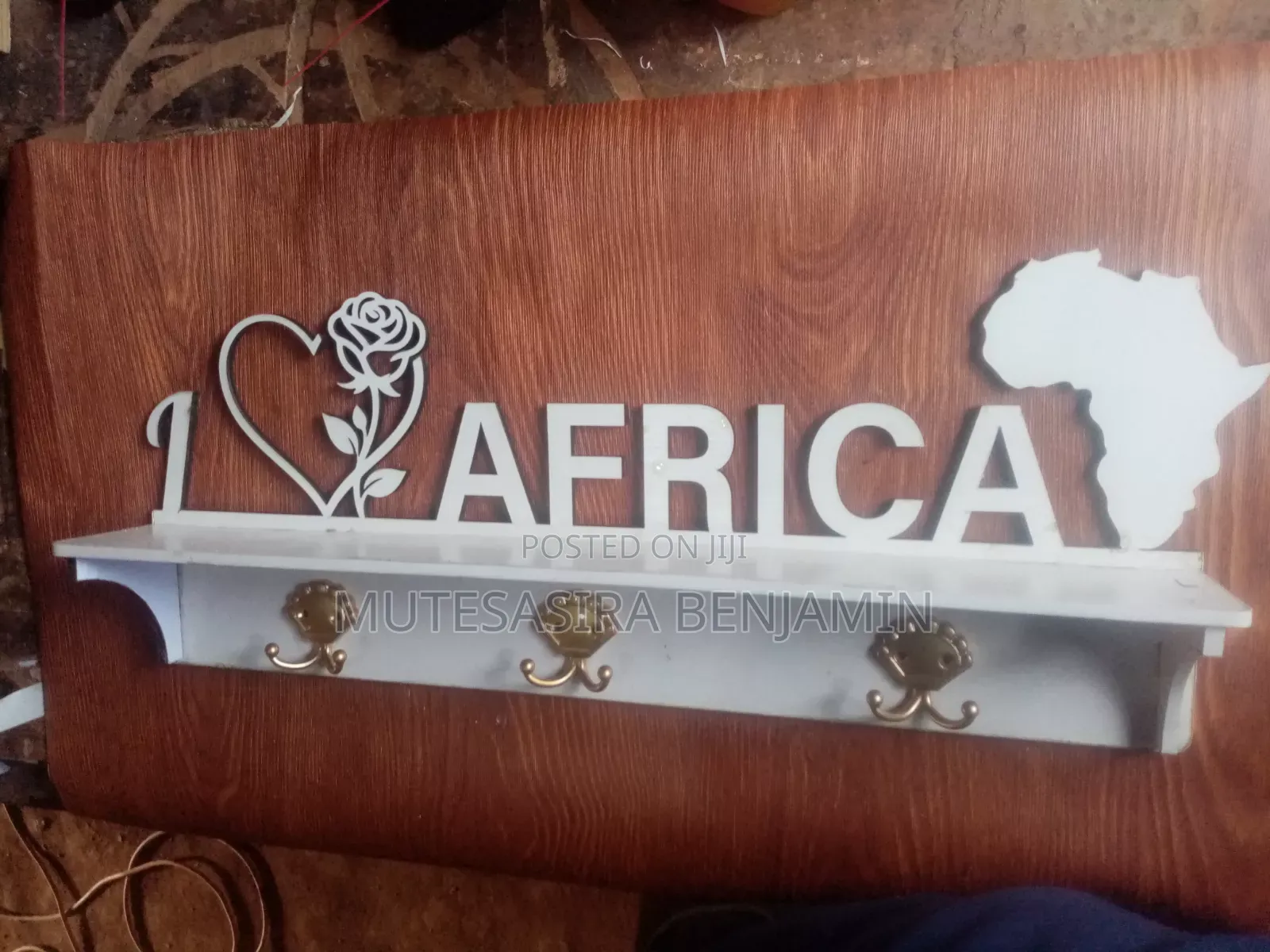 Wall Jacket Holder Decor Art