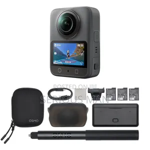 Dji Osmo 360 Camera, Featuring a 1-Inch Sensor for High-Quality 360