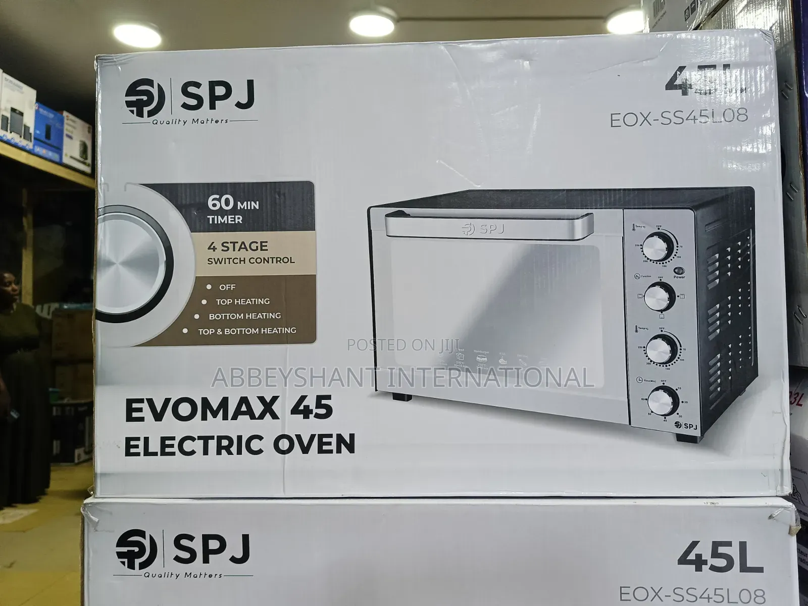 45-Liter SPJ Evomax Electric Oven