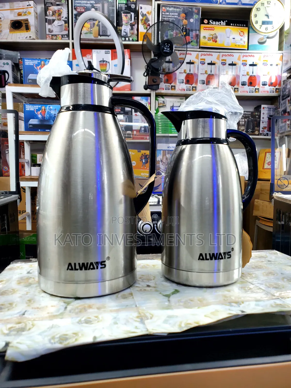 Flask Press Aluminum 2litrs