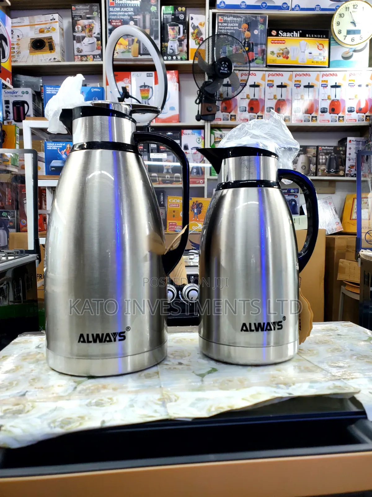 Flask Press Aluminum 2litrs