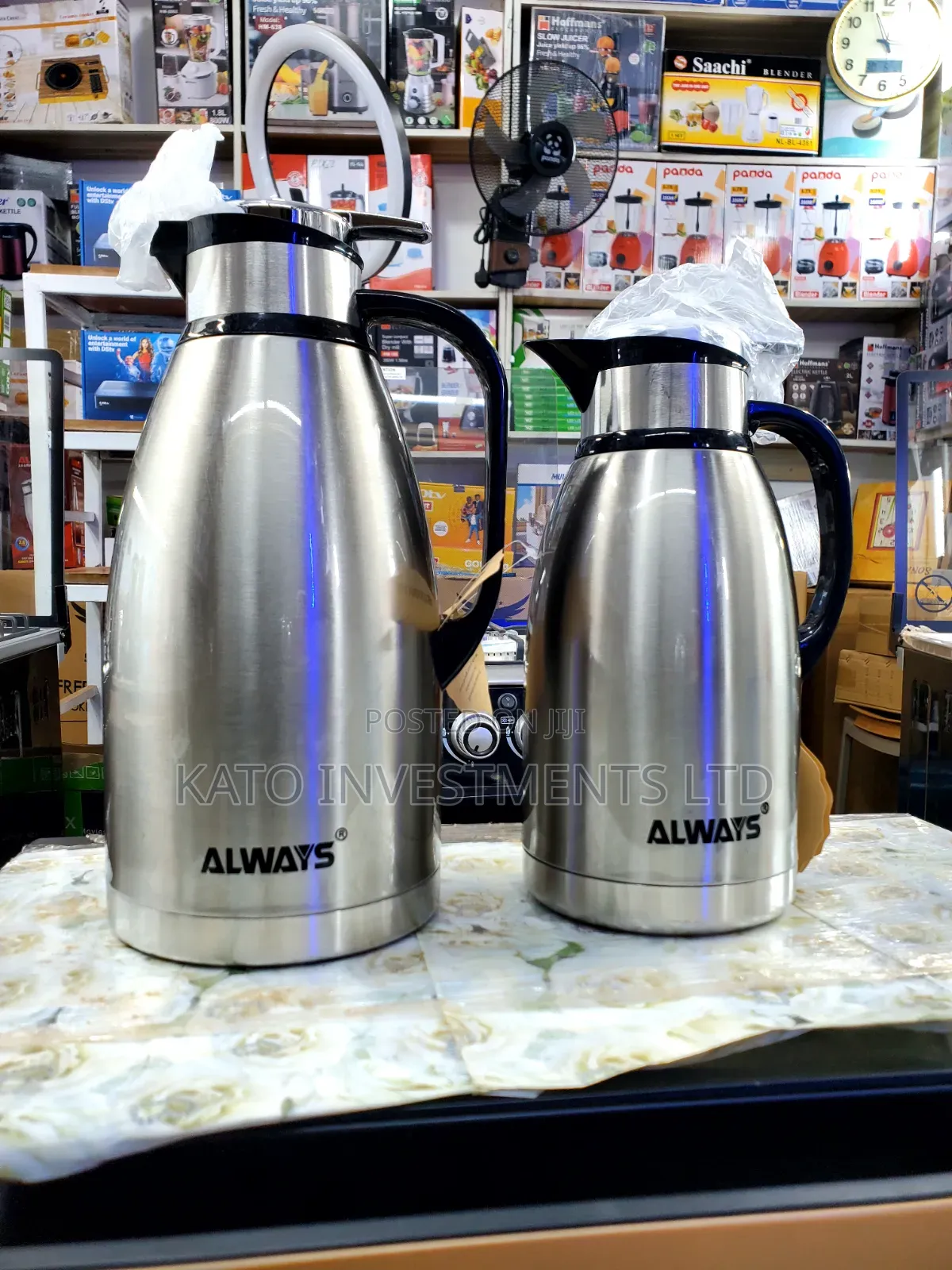 Flask Press Aluminum 2litrs