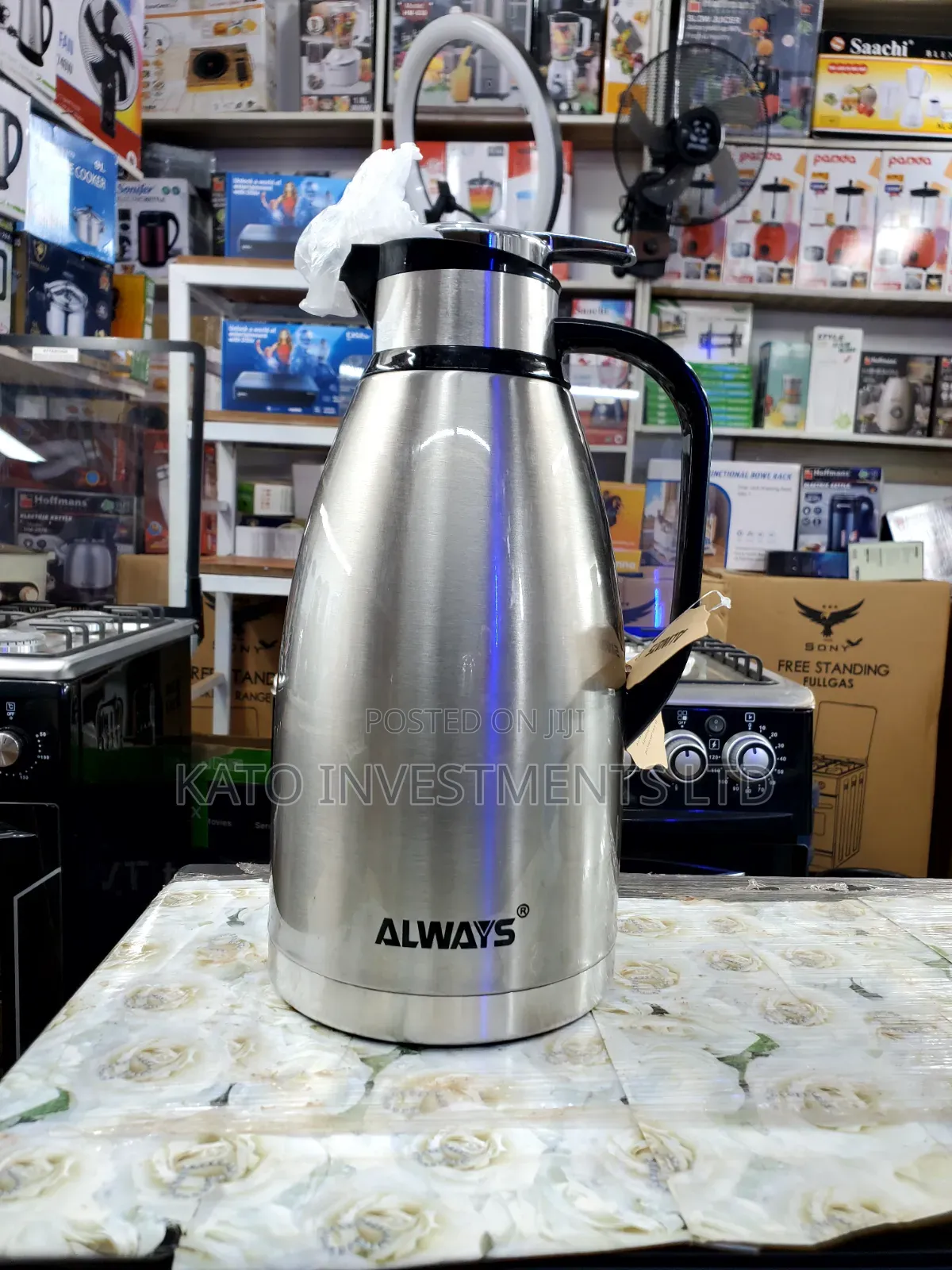Flask Press Aluminum 2litrs