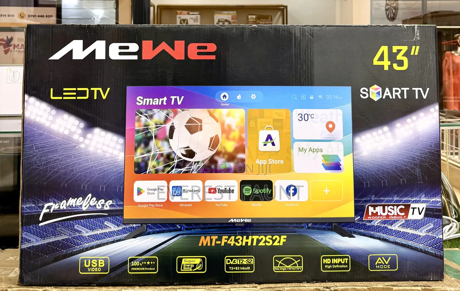 Mewe 43 Smart Led Tv Android