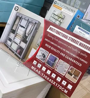 Metalic Frame Closet