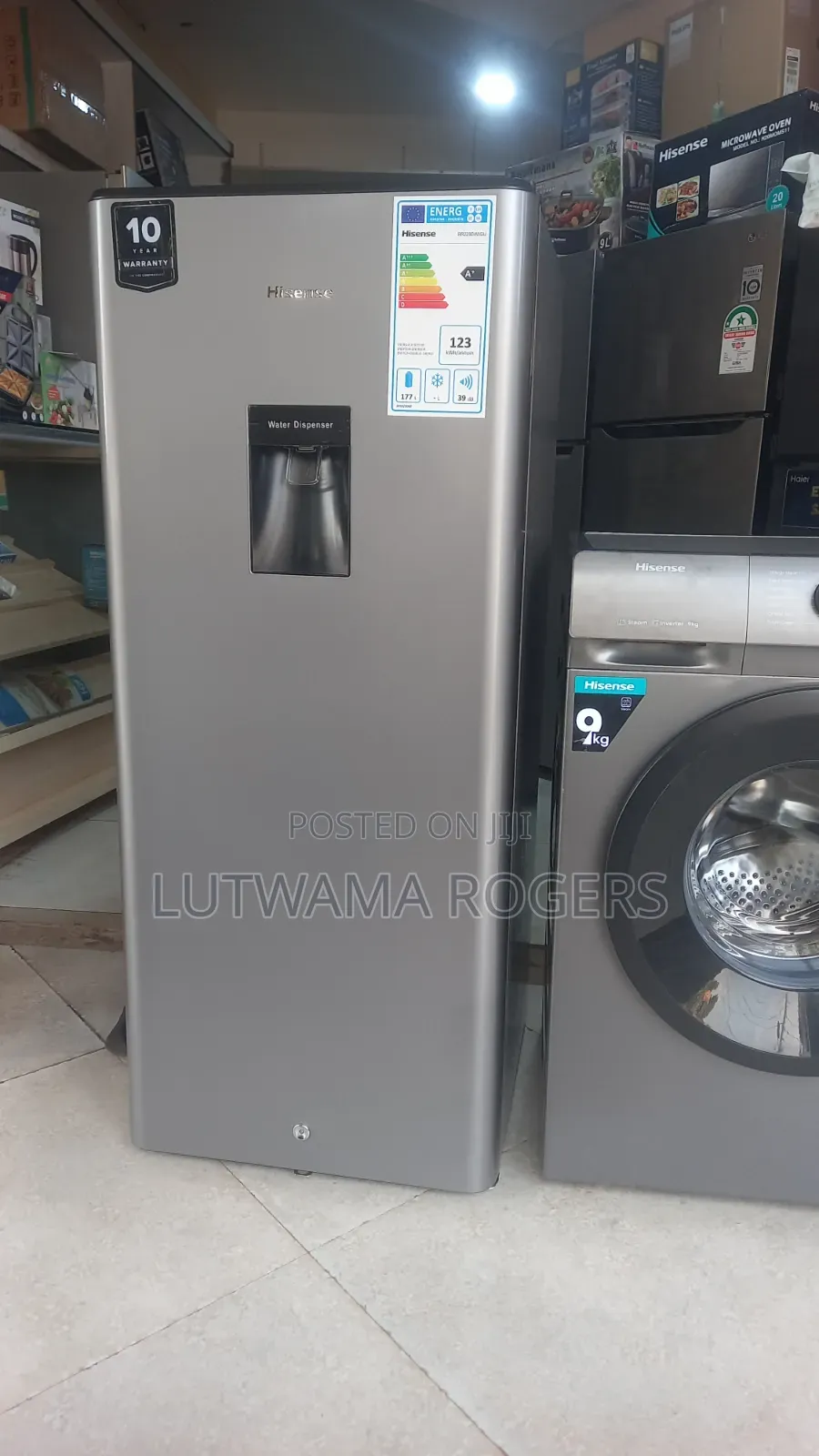 Hisense 229ltrs With Water Dispenser