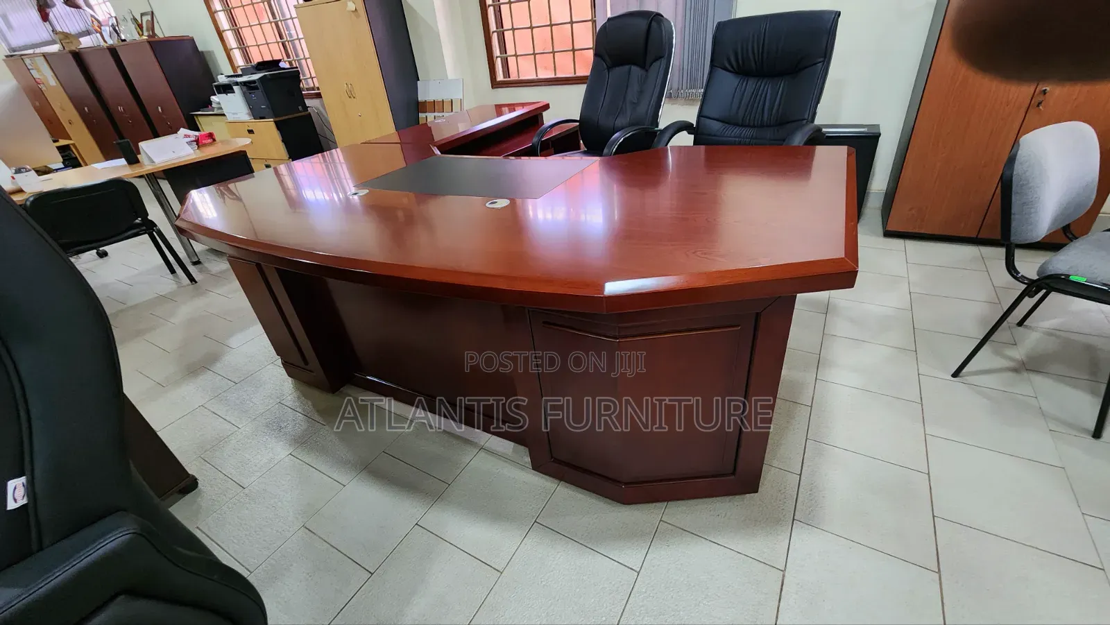 Pure Wooden Executive Office Desk