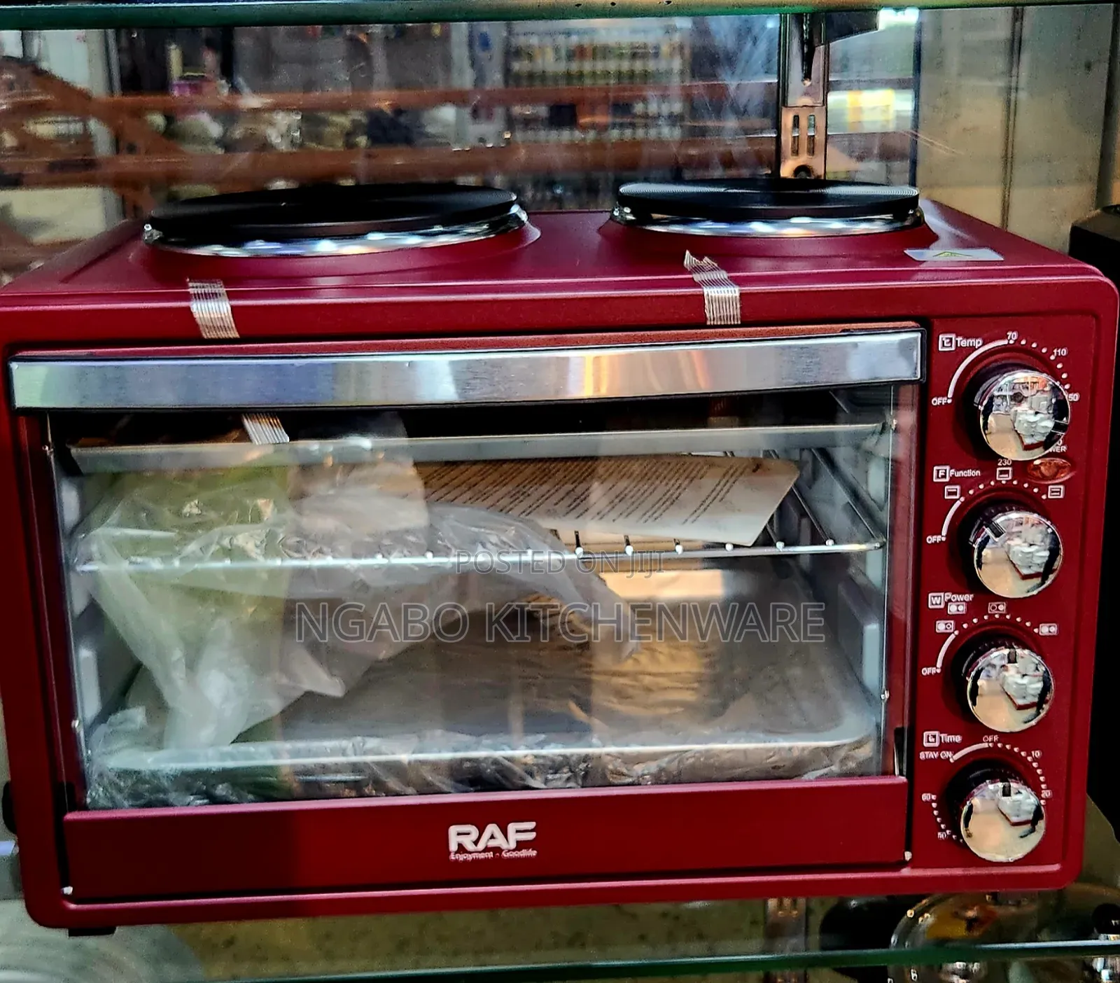 Red Raf Countertop Oven.