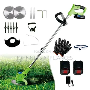 Cordless Rechargeable Grass Cutter 2 Battery