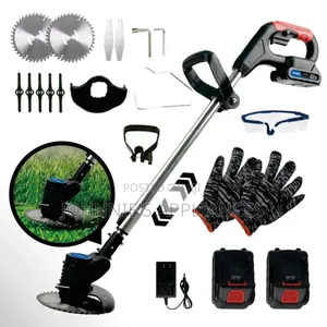 Cordless Rechargeable Grass Cutter 2 Battery