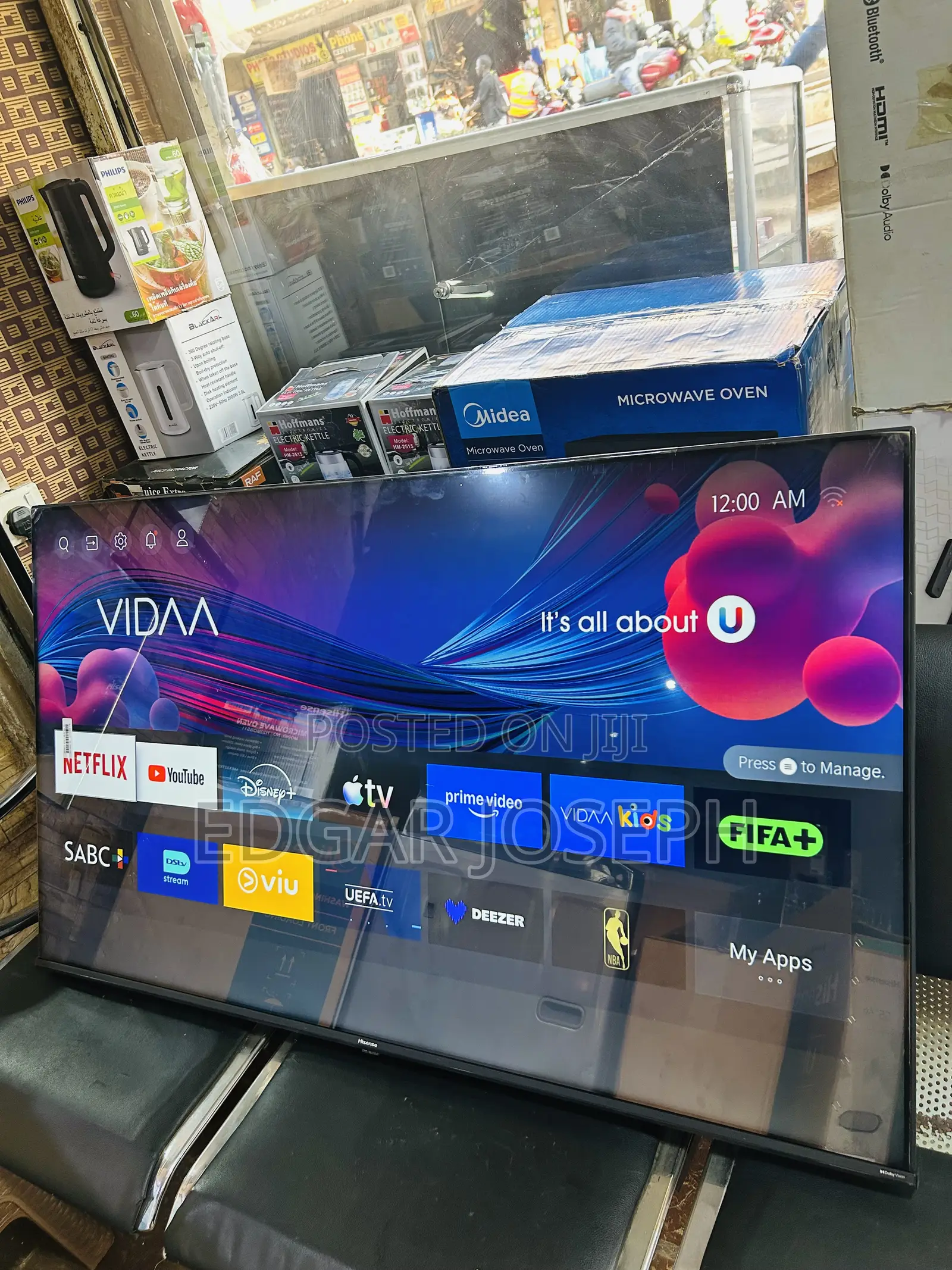 Hisense 55 Uhd Smart Tv