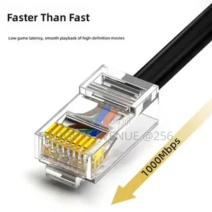 Rj45 Ethernet Cable Connectors, for Terminating Networking 100pcs