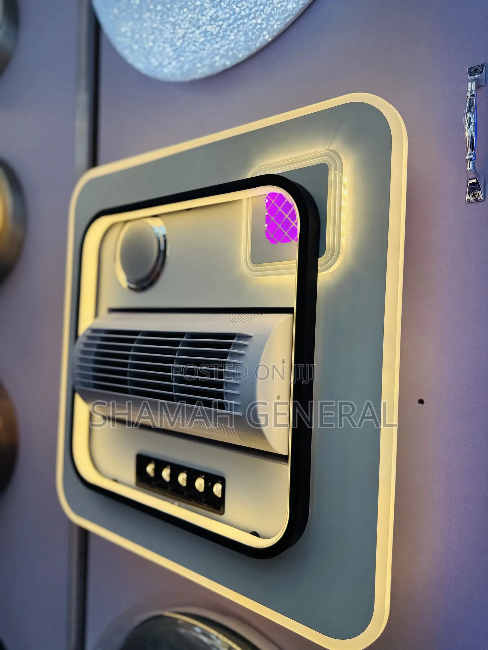 Led Ceiling Lights With Bluetooth Speaker,Airconditioner and Light