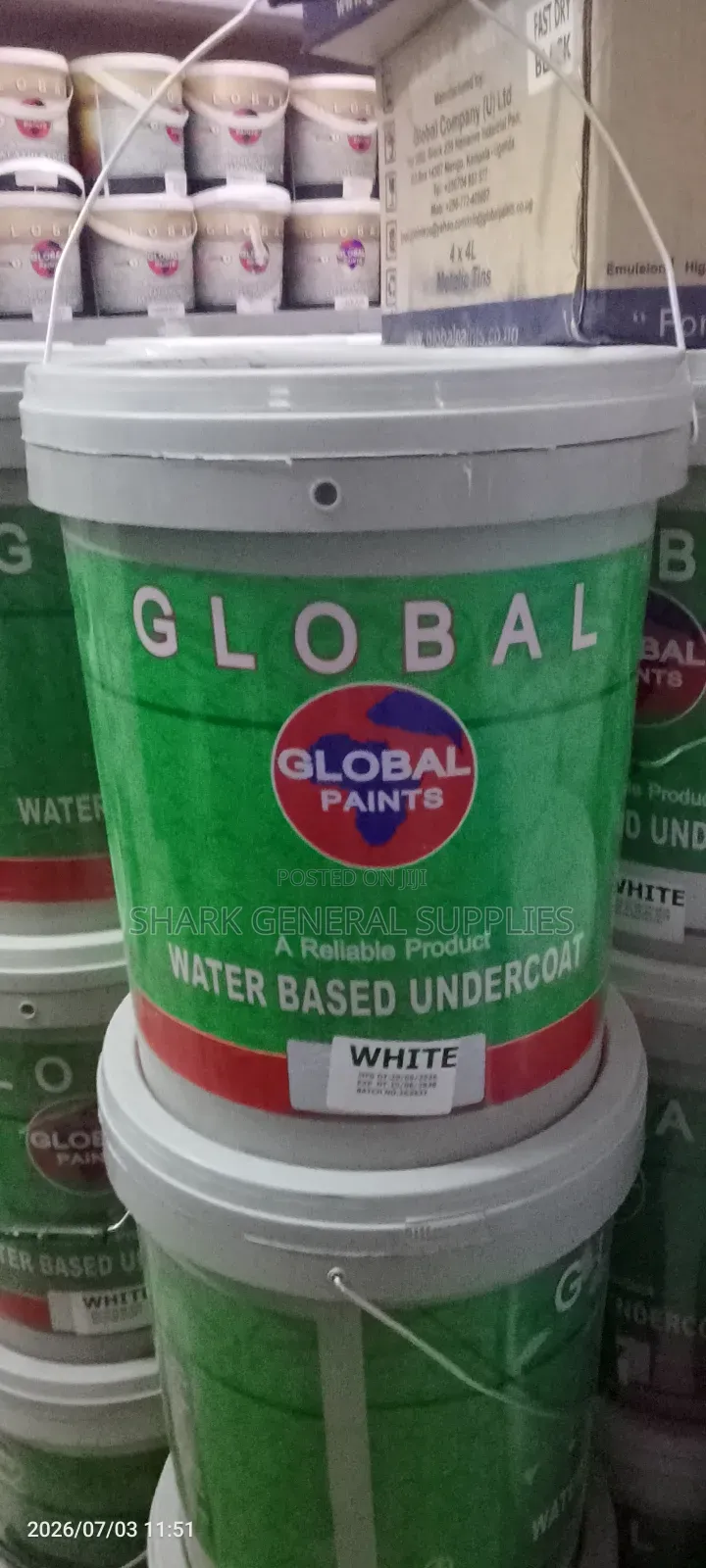 Undercoat Paint (Global) 20 Liters