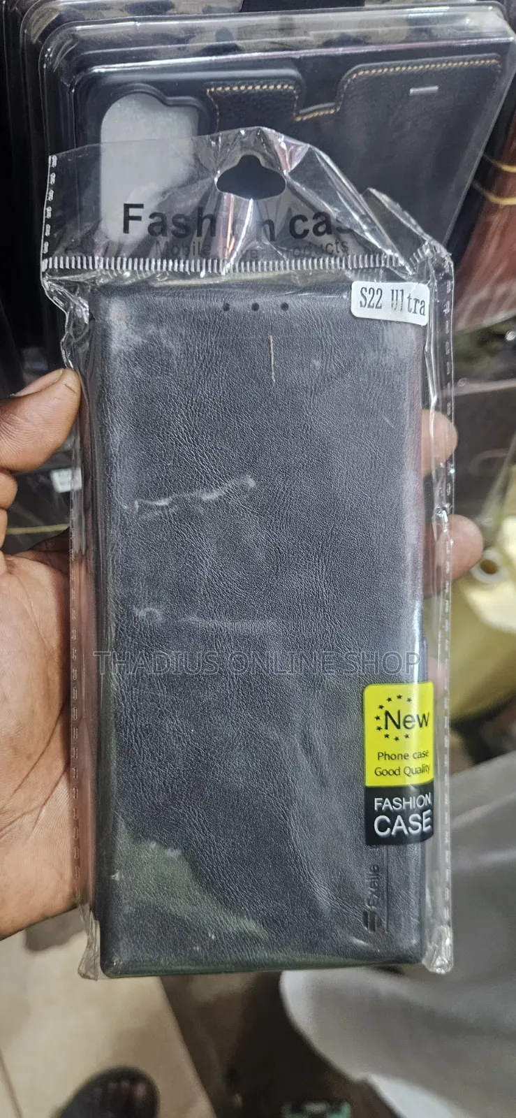 Samsung S22 Ultra Flip Leather Cases