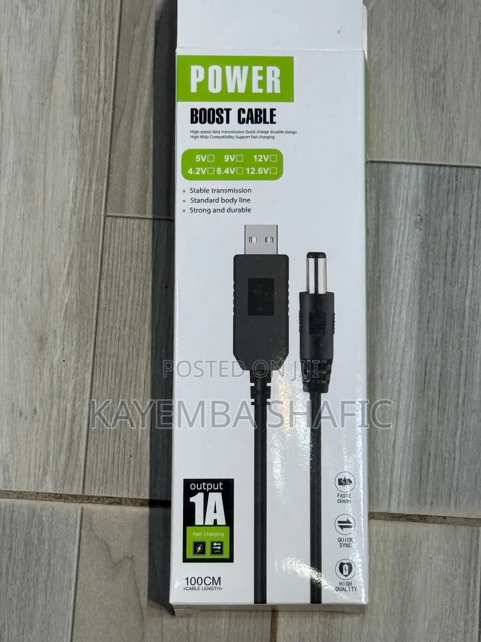 Usb To Dc Power Boost Cable For Wifi Routers (5v To 9v/12v)