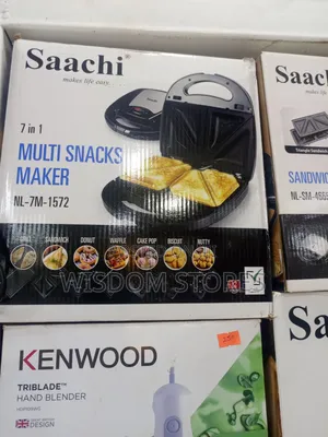 Saachi 7 in 1 Multi Snacks Maker (Model Nl-7m-1572)