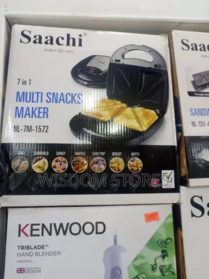 Saachi 7 in 1 Multi Snacks Maker (Model Nl-7m-1572)
