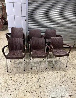Coffee Brown Restaurant Bar Plastic Chairs Plastic Chairs