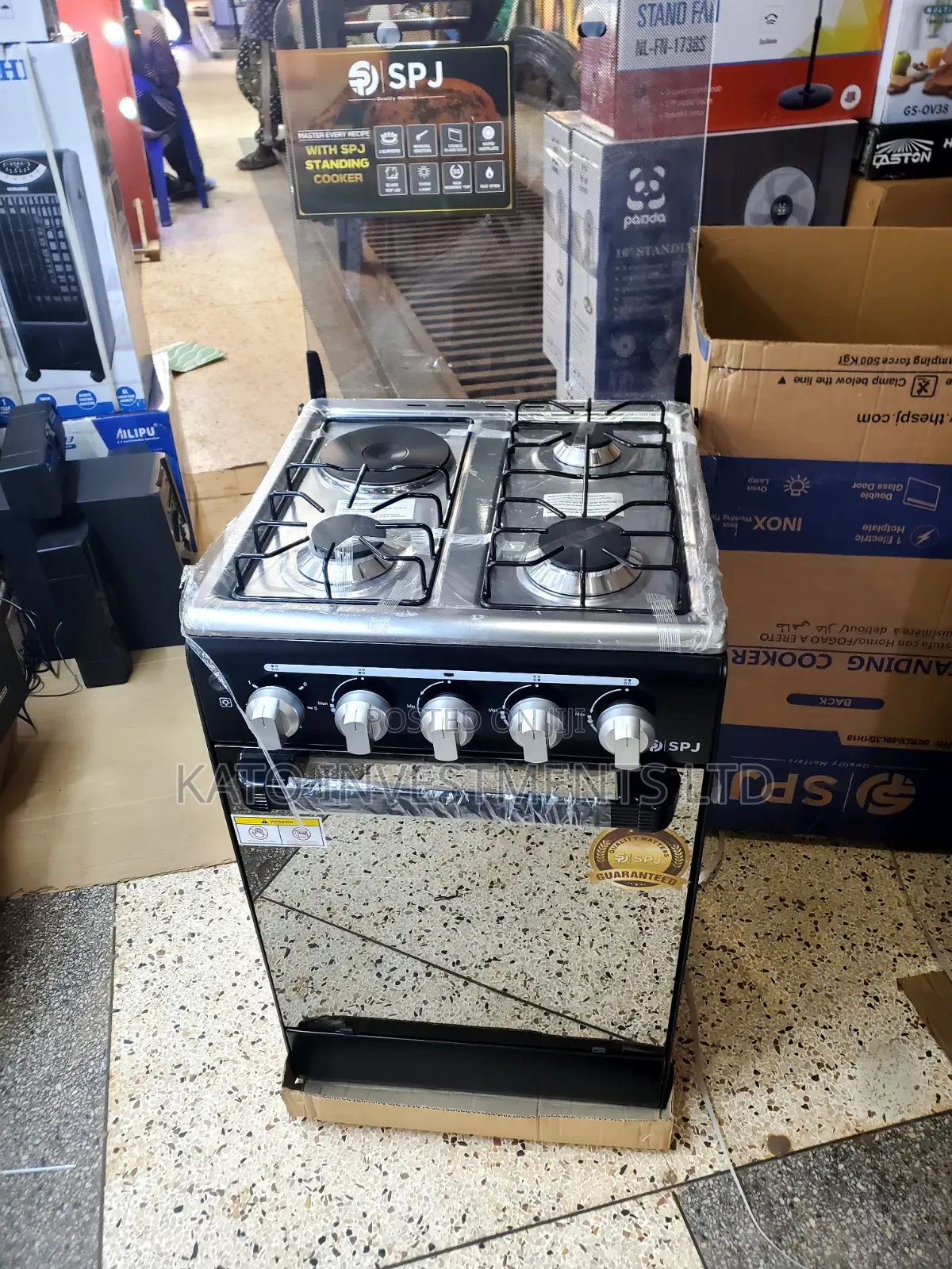 SPJ 50*50 Cooker 3+1 Free Standing Gas Oven