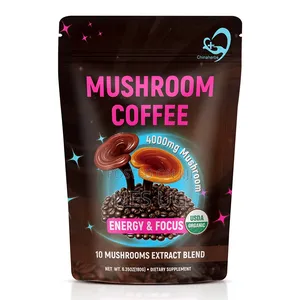 Organic Mushroom Coffee Extracts For Energy Focus