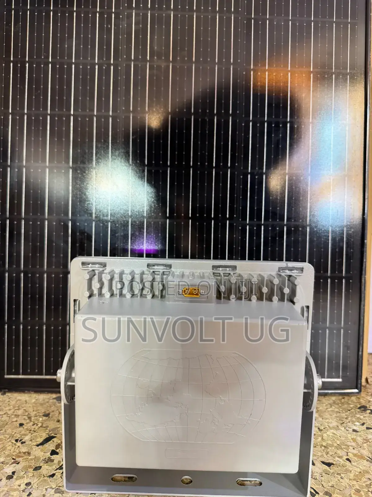 100w Bluecarbon Solar Flood Light