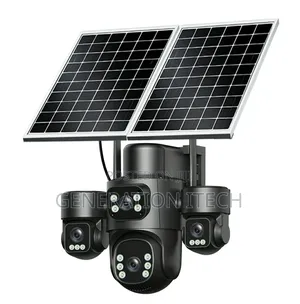 4 Lens Solar Camera - Aov Technology- 4g With 20mp and 24 HRS Recordin