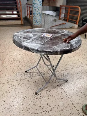 Round Coffee Brown Table