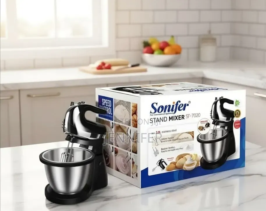 3litres Sonifer Sf-7020 Stand Mixer