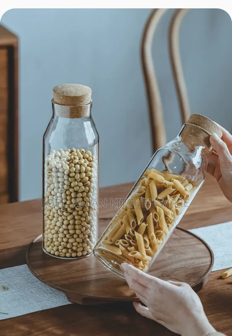 Glass Storage Bottles