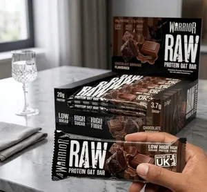 Warrior Protein Bar- 20g Protein, Low Sugar, Chocolate Brownie (1 Bar)