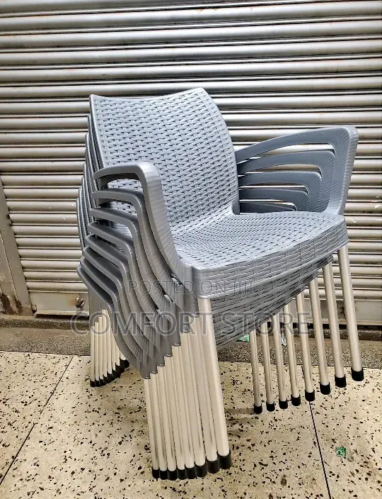 Gray Plastic Chairs Plastic Chairs Restaurant Bar Hotel