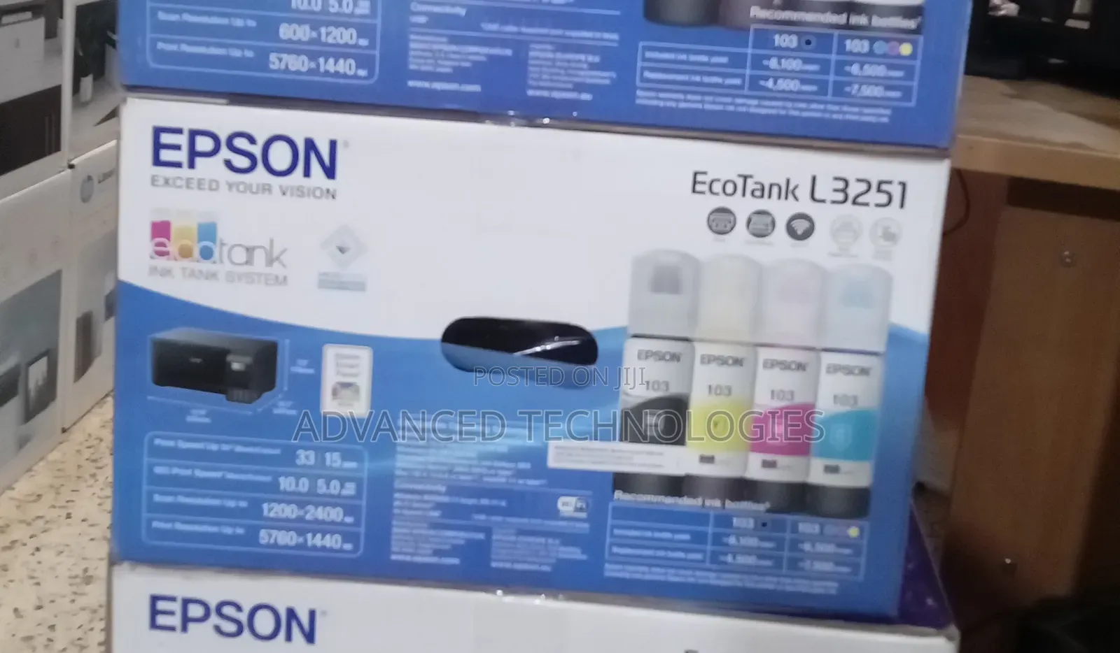 L3211 Epson Printer Eco Tank