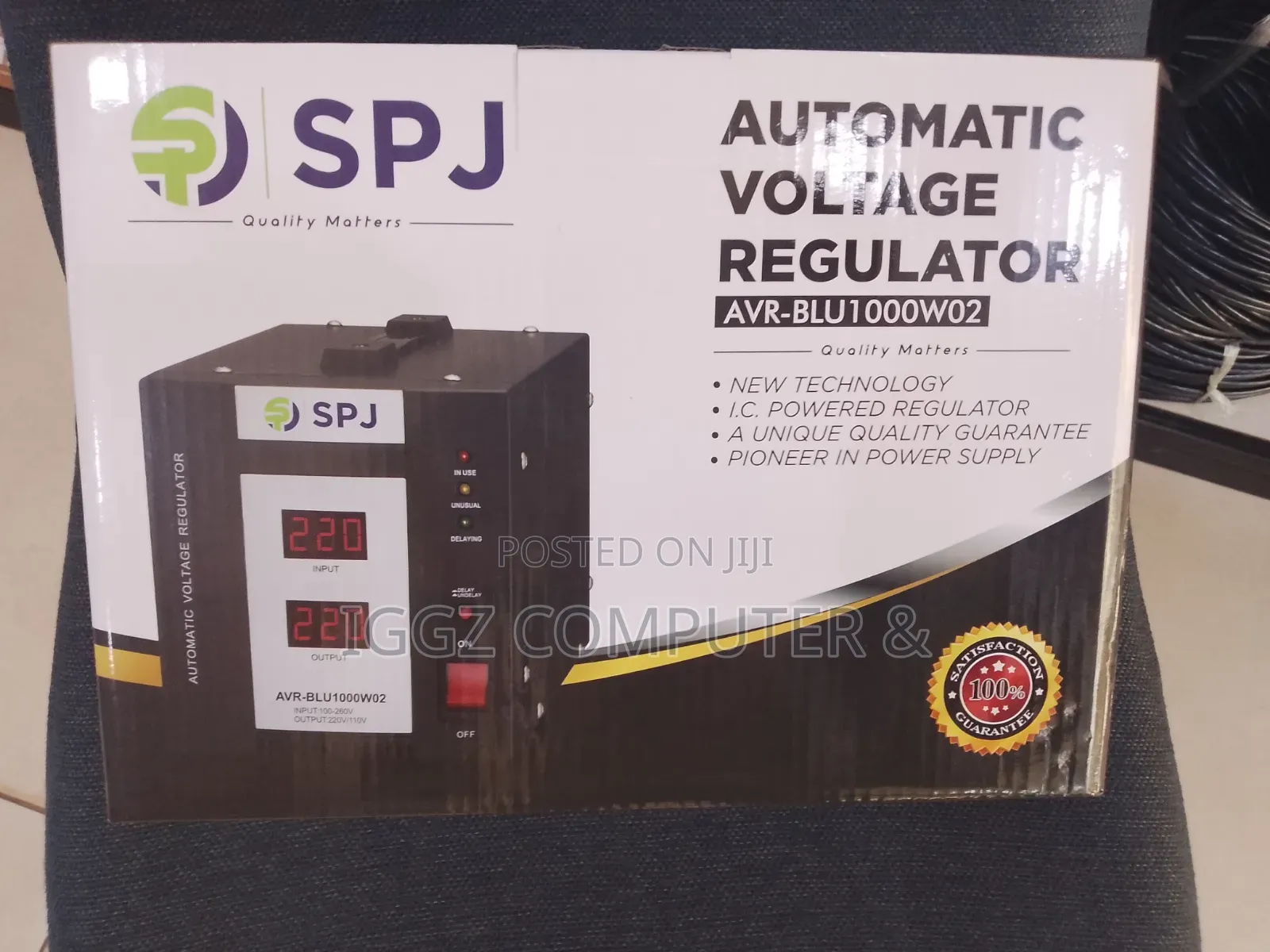 SPJ 1000 Watts Automatic Voltage Regulator