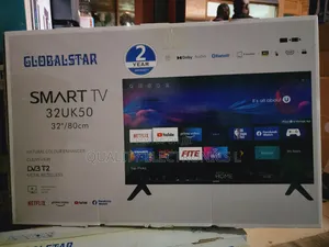 Globalstar 32 Inches Smart Android Tv With Youtube Netflix, Bluetooth