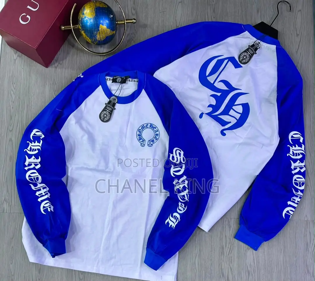 Chrome Hearts White Long-Sleeve Tee
